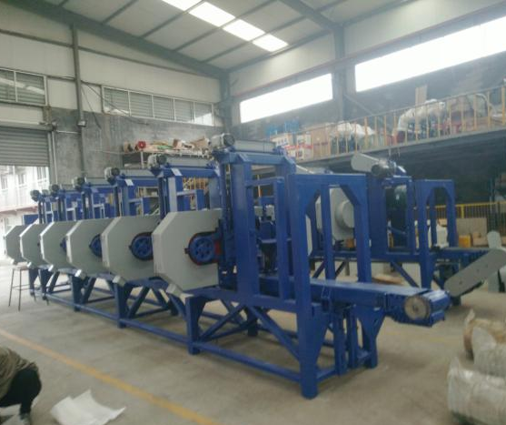 Automatic Horizontal 5-Head Resaw Multi-Blade Portable Band Sawmill Wood Cutting Machine