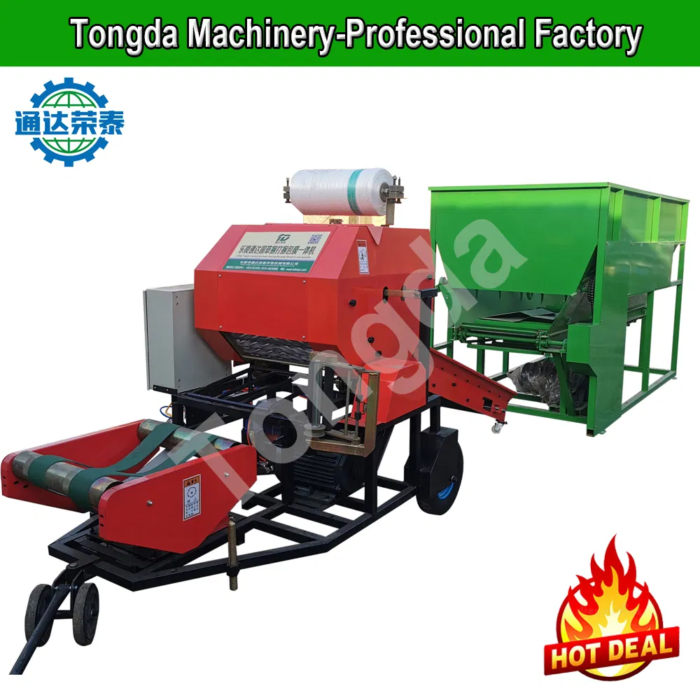 Мини-рулонный обмотчик для сена, соломы, силоса