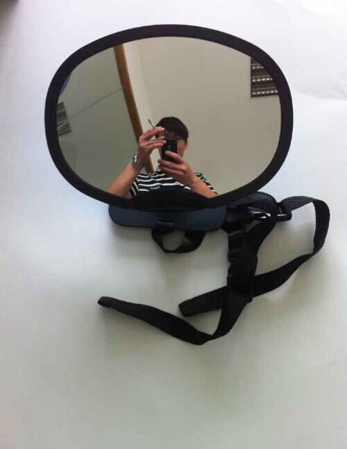 High-Transparency Vehicle Rearview Mirror Anti-Scratch Anti-Fog Car Rearview Mirror