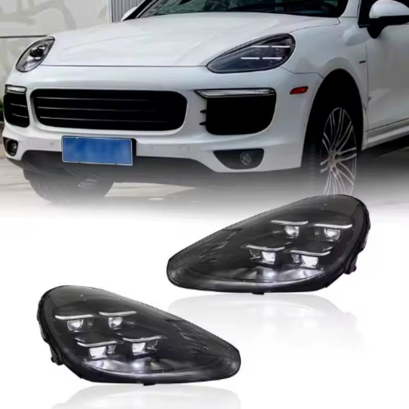 Матричные LED фары 6000K для Porsche Panamera 958.2 и Audi A6