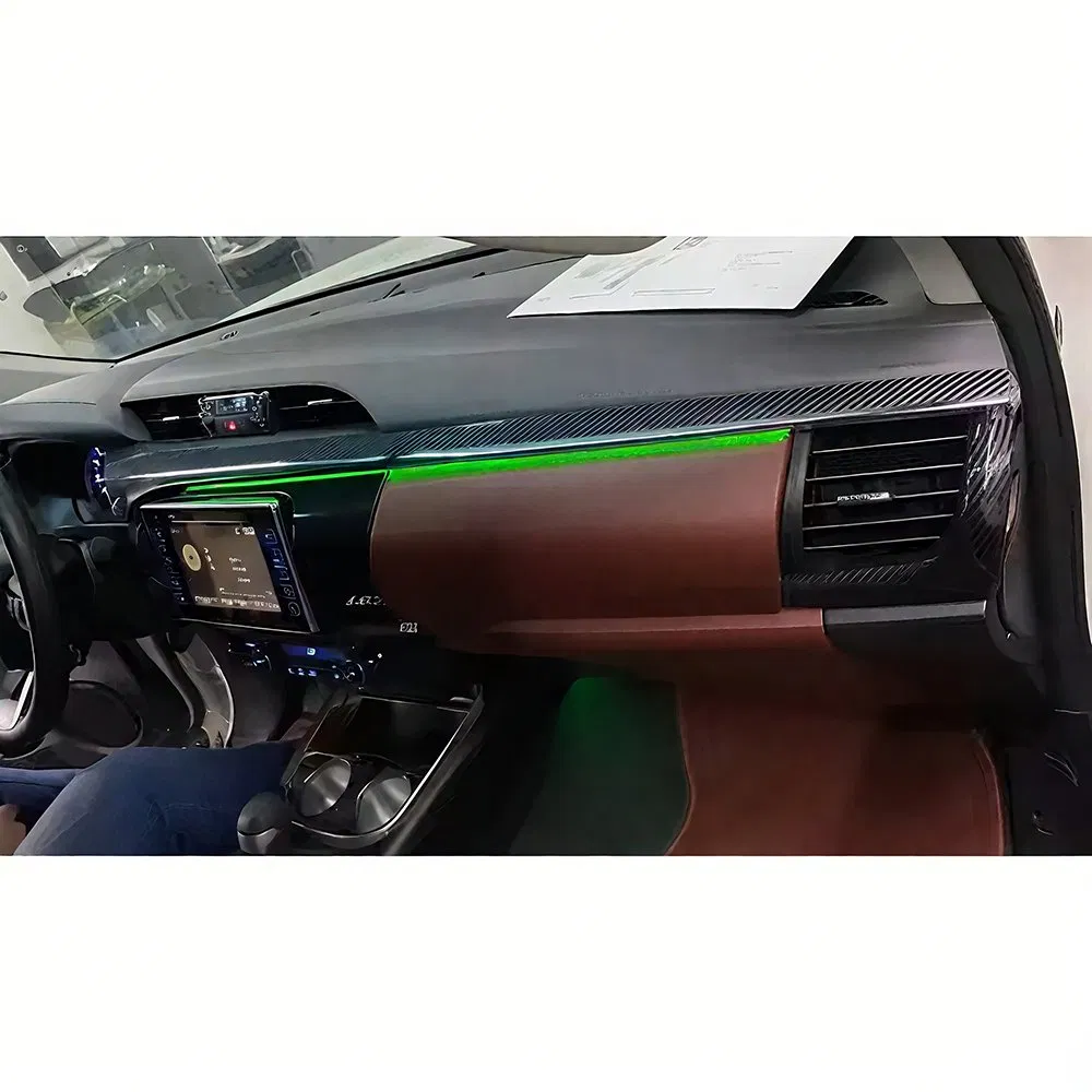 Интерьерный комплект Le-Star с карбоновой отделкой для Toyota Hilux Revo