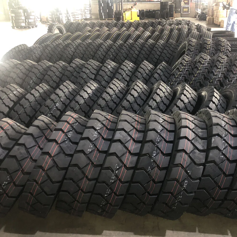 Pneumatic Forklift Tyre (5.00-8 6.00-9 6.50-10 7.00-12 8.25-15 27X10-12 28X9-15) Doublecoin Haulking Brand