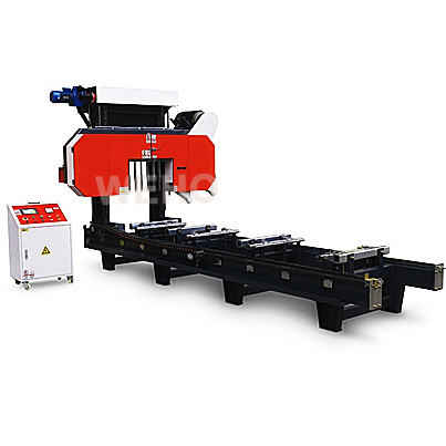 WEHO Machinery MJ3185X1300 горизонтальная ленточная пила для резки древесины