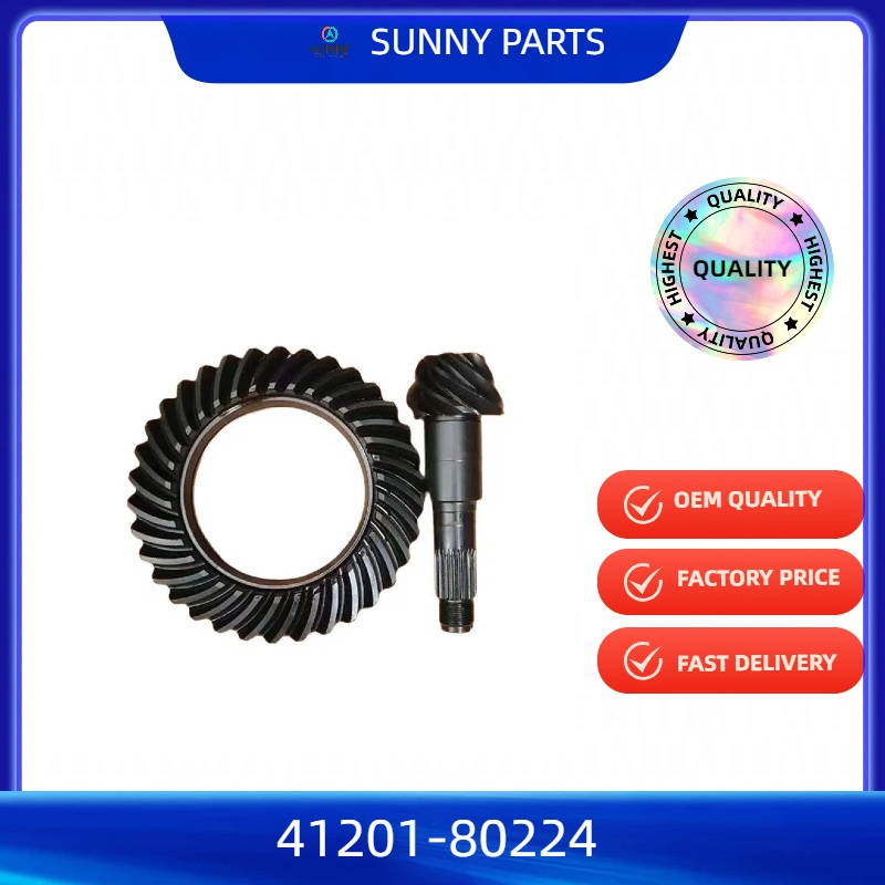 Crown and Pinion Differential Gear 41201-80224 for Toyota Hilux Vigo