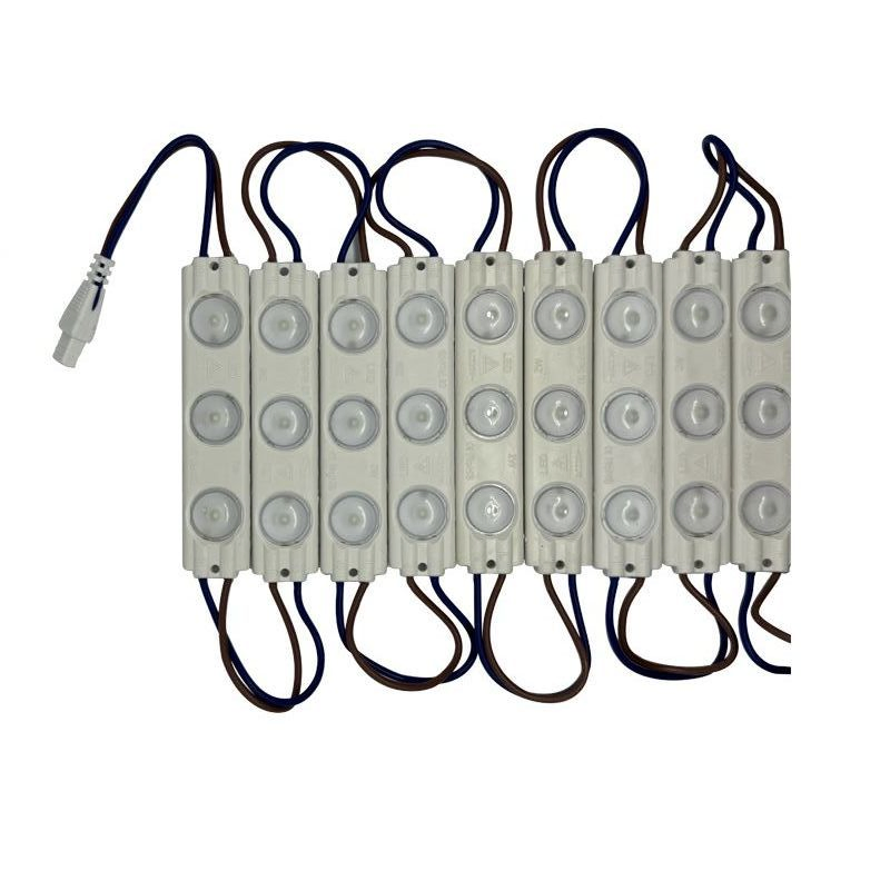 Водонепроницаемый LED модуль 2835, 3 светодиода, IP65