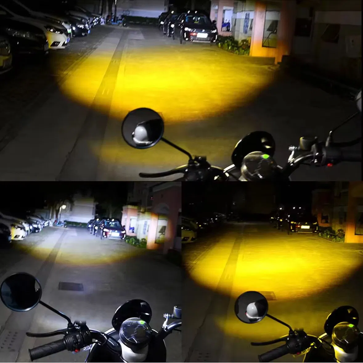 High Intensity Motorcycle LED Spot Lights Adjustable