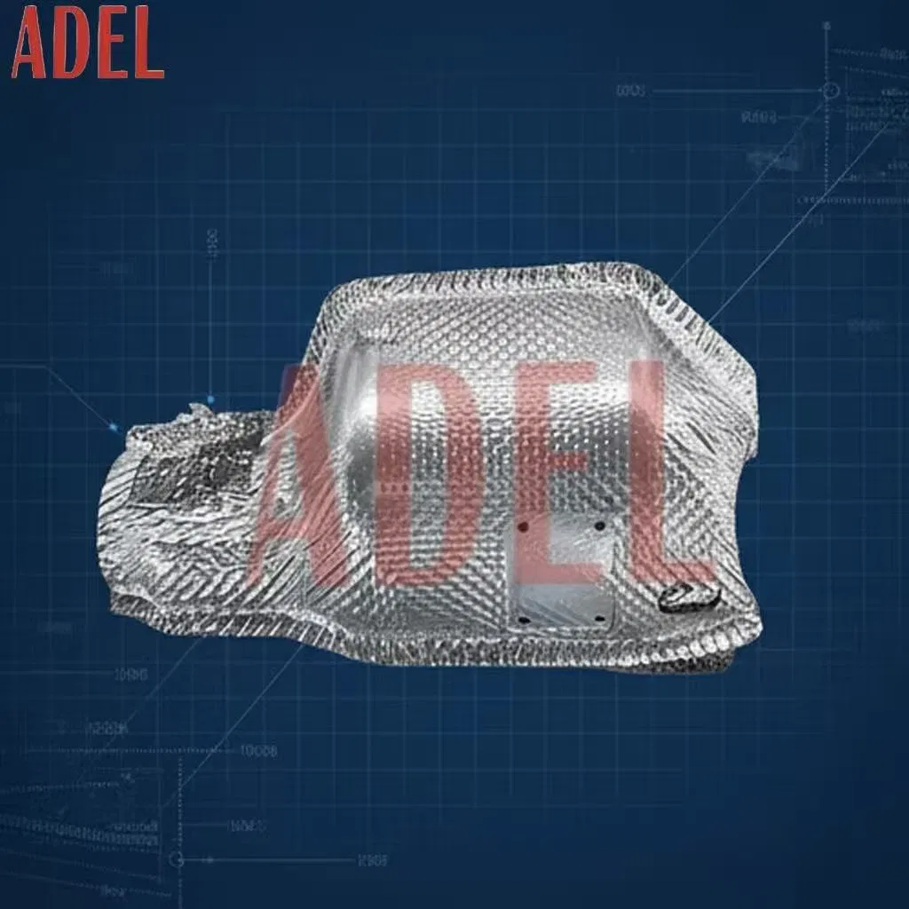 Теплозащитный экран из нержавеющей стали для авто