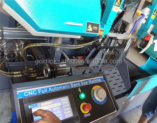GZ4242 Fully Automatic Band Saw Machine 420mm for Metal Cutoff