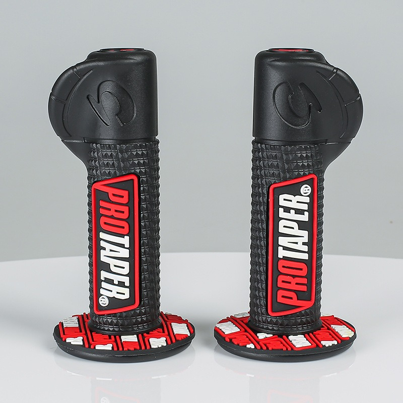 off-Road Motorcycle Handle Grips 3D Large Knob Silicone Grip Covers for Enhanced Anti-Slip & Comfort