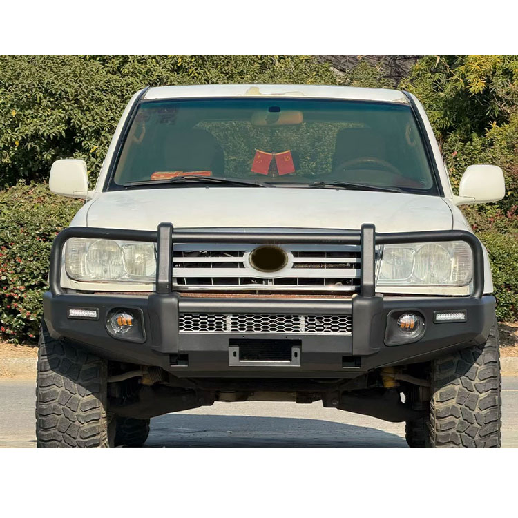 Steel Bull Bar Front Bumper for Toyota Land Cruiser LC100 LC120 LC76