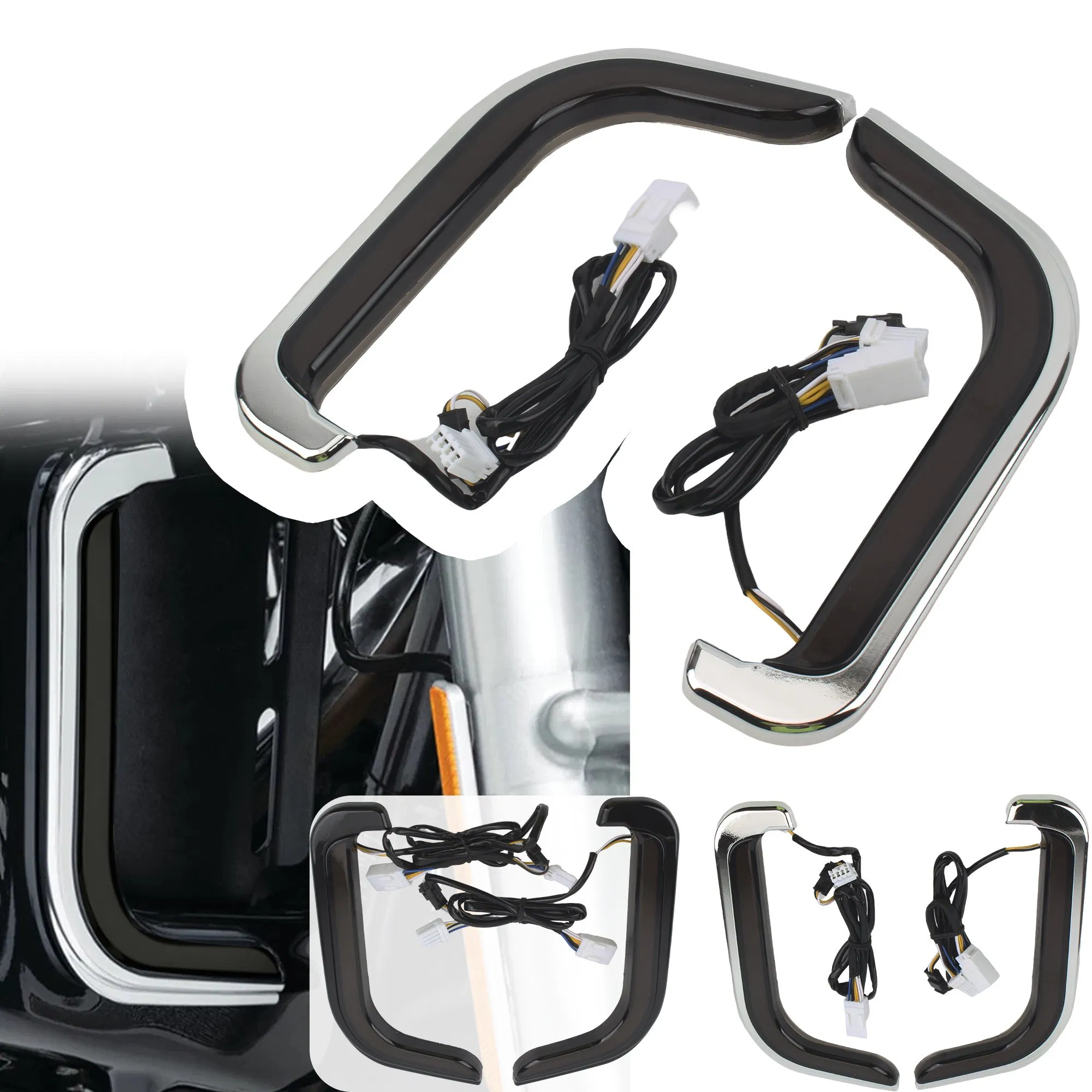 Поворотник светодиодный для Harley Touring 1996-2013