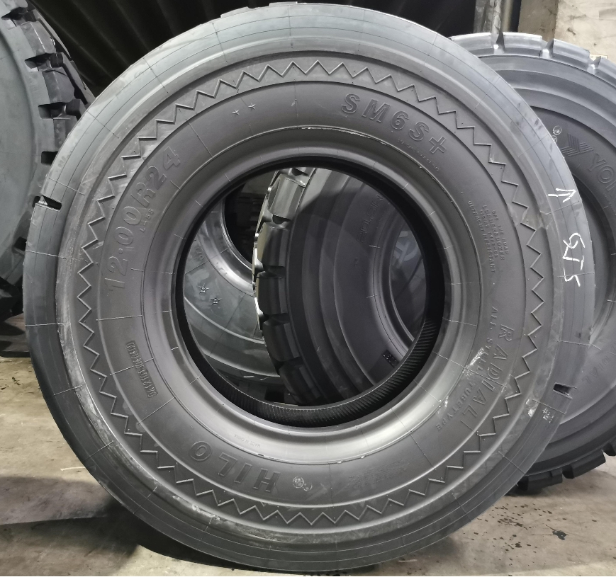 Hilo/Amberstone Brand 12.00r24 SMS+ Sm6s+ L-5s Radial OTR Slick Tire off The Road Smooth Tyre All Steel Tubetyre for Underground Application Specific