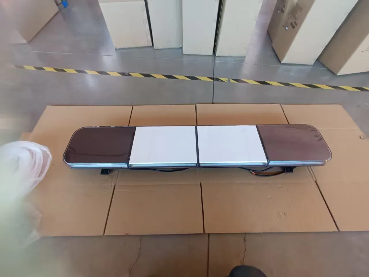 Newest Emergency Safety Signal Strobe 1.2m Rotation Work Lightbar LED Warning Light Bar