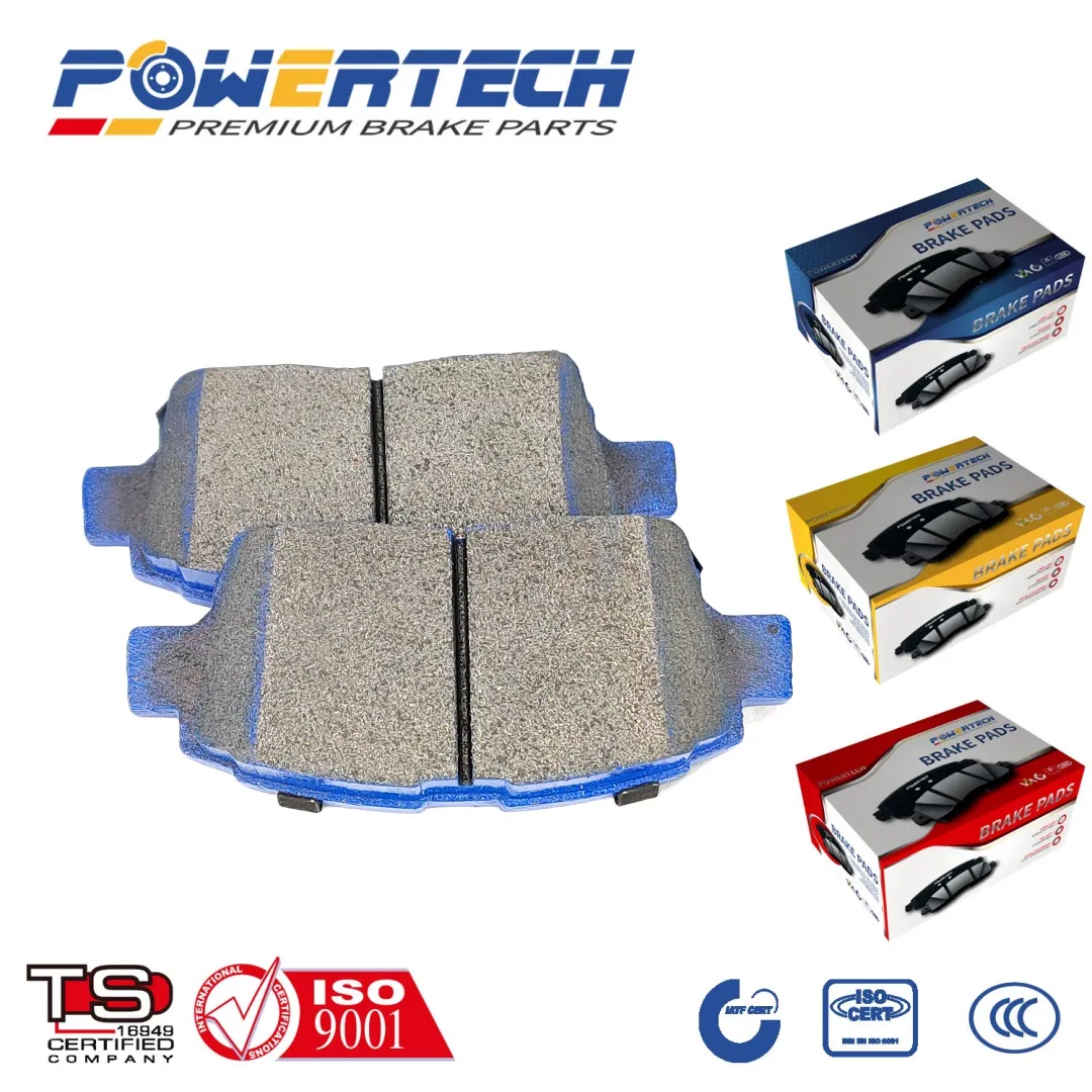 Carbon Ceramic Semi-Metallic Brand Brake Pad for Honda Gelly Changan Tesla Renault KIA Peugeot Ford Audi Byd Chery Auto OE Manufacturer Disc Brake Pads