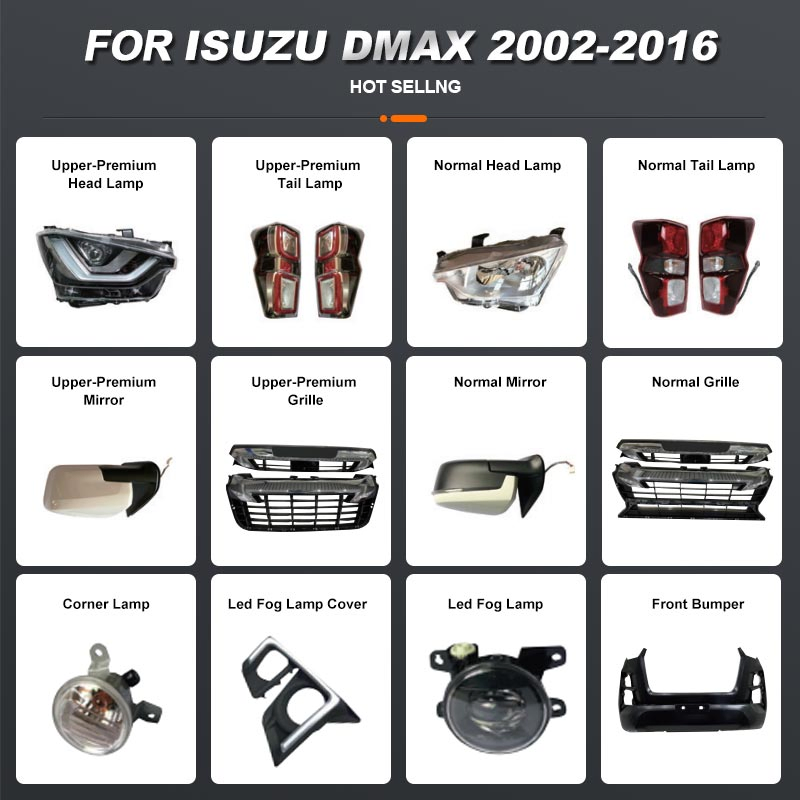 Perfectrail 4X4 Car Accessories Auto Spare Parts for Isuzu D-Max Pickup