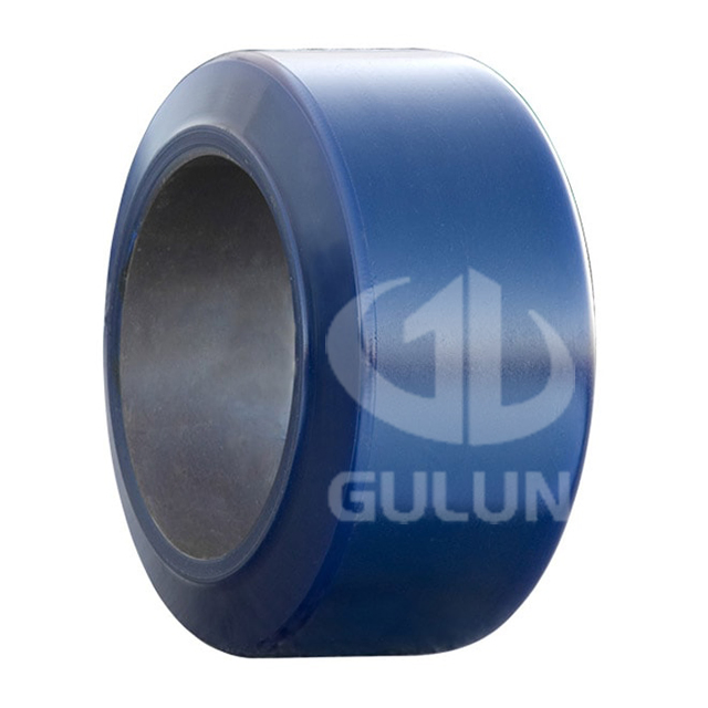 Polyurethane Flat Free & Solid Tire in Industry & Heavy Construction