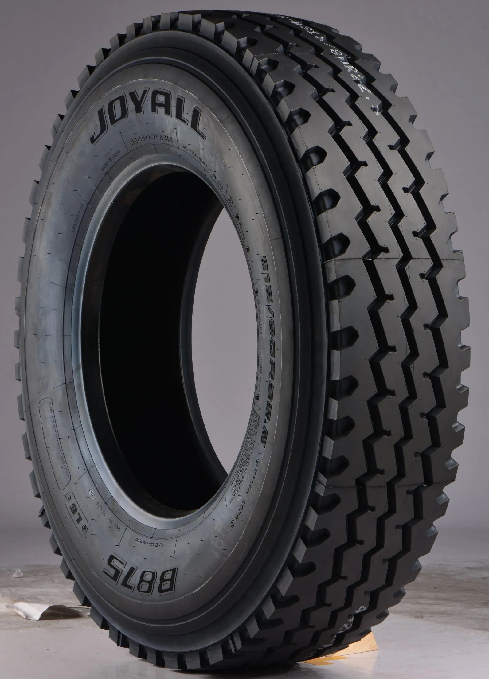 Шина грузовая 315/80R22.5 Joyall B875 для автобусов и прицепов