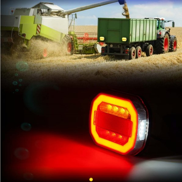 Kit Left Light / Right Light Truck Trailer Position Indicator Headlight LED Trailer Tail Light