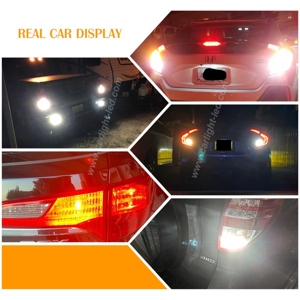 Светодиодная лампа P21/5W 1157 Bay15D для авто