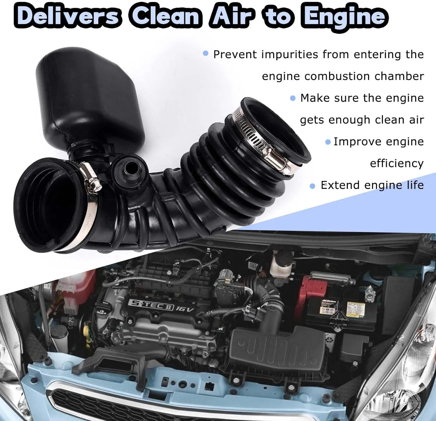 Воздуховод воздухоочистителя 96910374 для Citroen, Peugeot