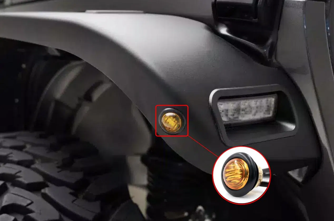 Светодиодный габаритный фонарь для Jeep, 10-30В