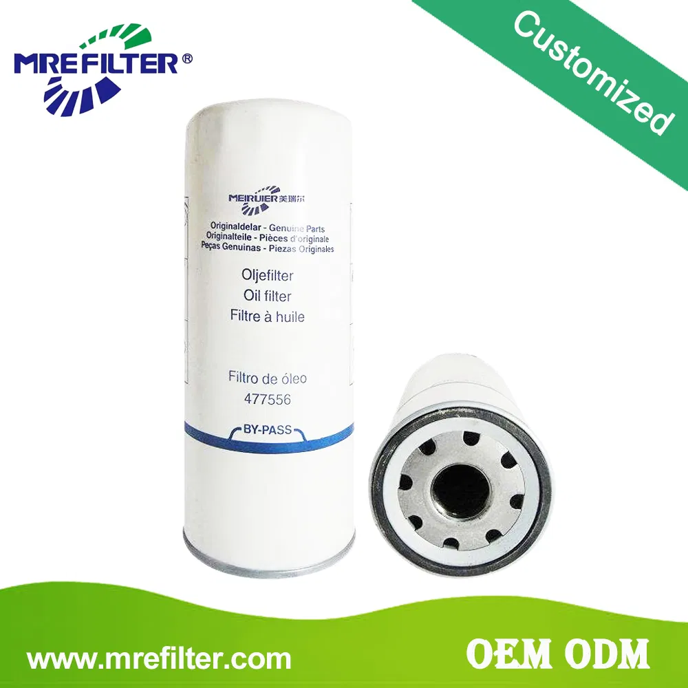 Auto Air Hydraulic Diesel Fuel Cartridge Parts Factory Price Wholesale OEM Oil Lube Filter for Volvo Truck Engine 477556-5