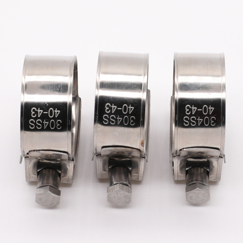 Хомут для воздуховода 73-79 мм из нержавеющей стали