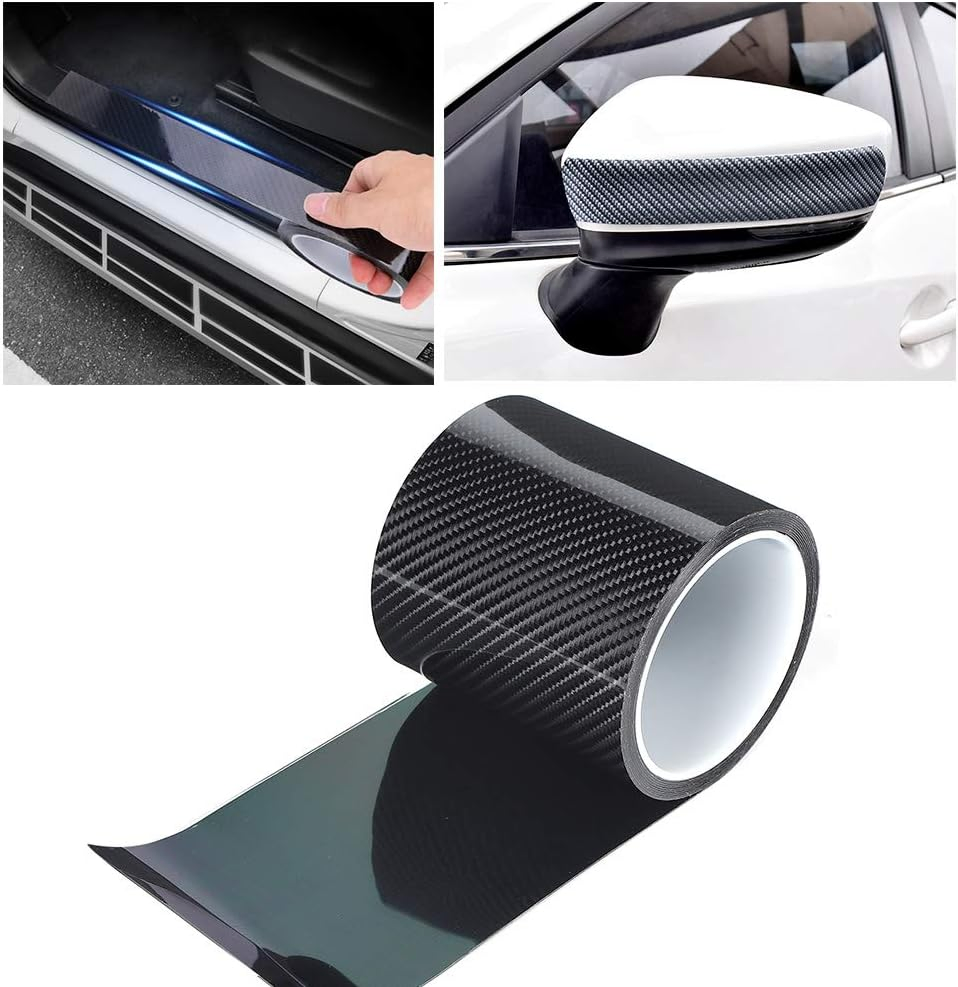 Car Logos Car Door Sill Protector Sticker Car Self-Adhesive Anti-Collision Sticker