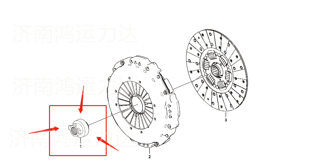 Выжимной подшипник LGMT MT86 MT95 MT96 MT105 4110000354