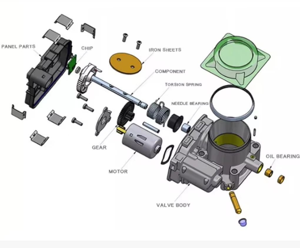 Дроссельная заслонка 60мм 16119-JA00A для японских авто