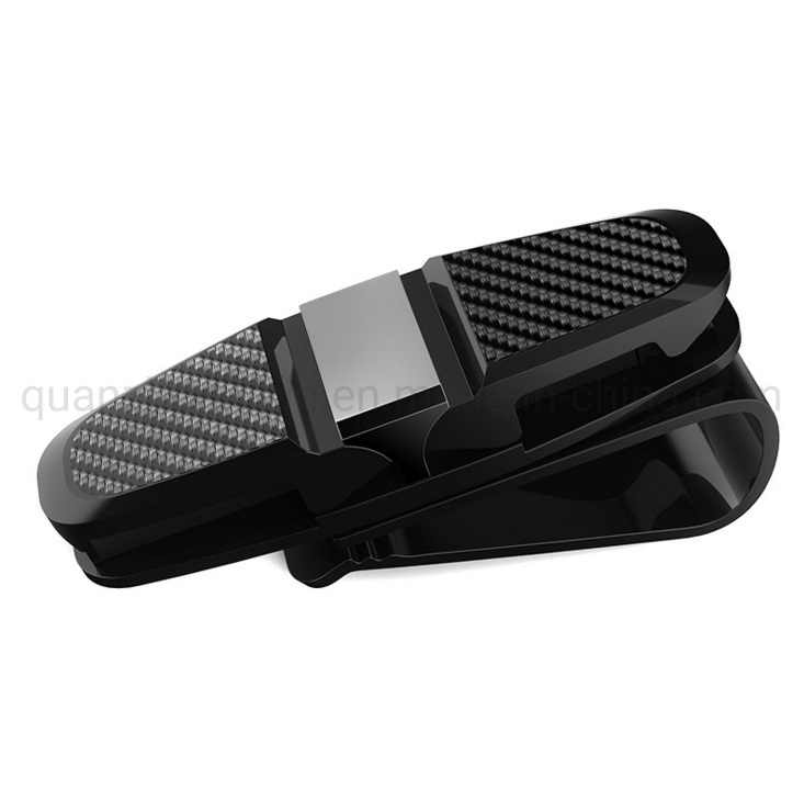 OEM Carbon Fiber Rotatable Car Sunglasses Card Bill Holder Clip