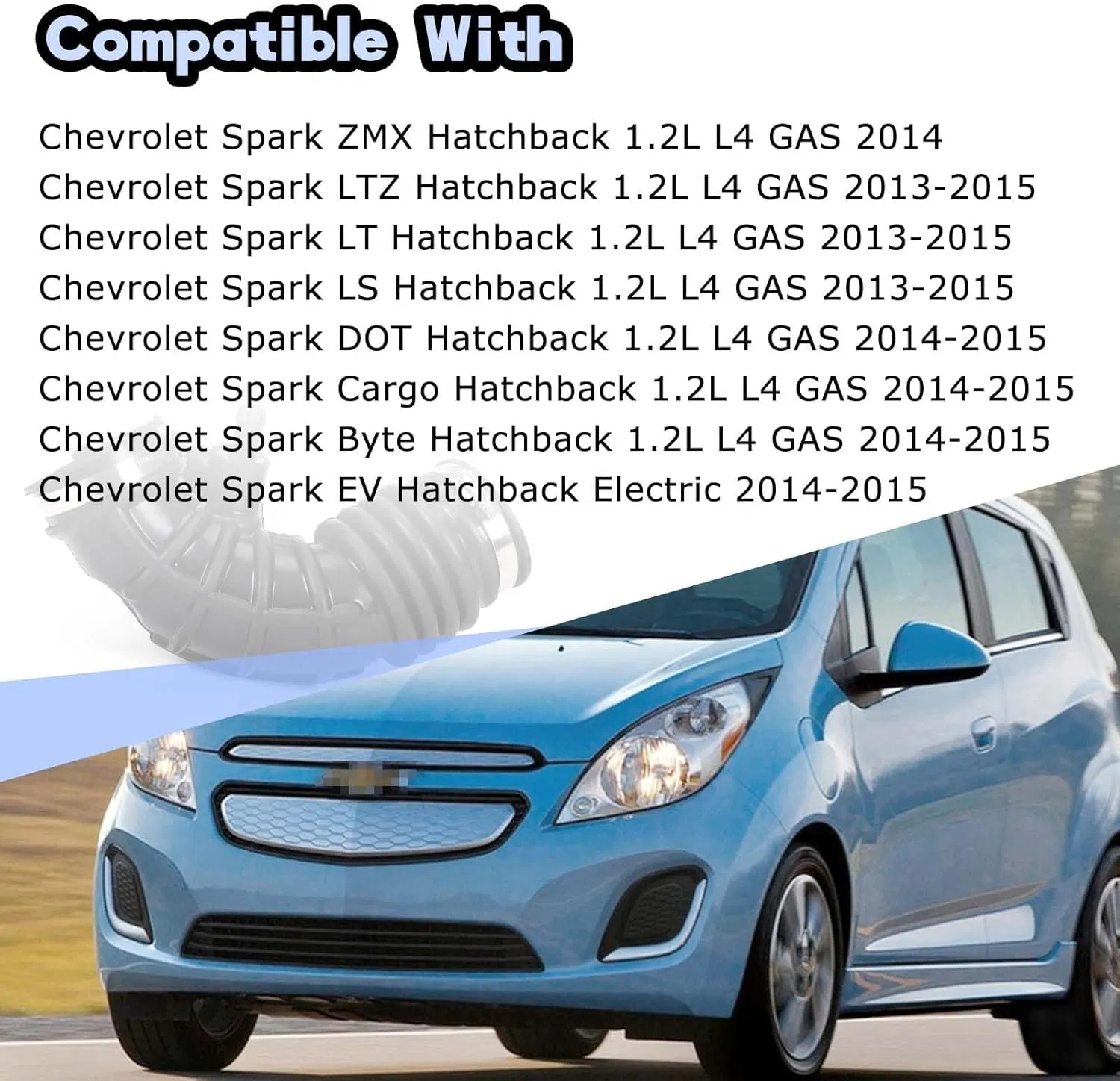 Воздуховод воздухоочистителя 96910374 для Citroen, Peugeot