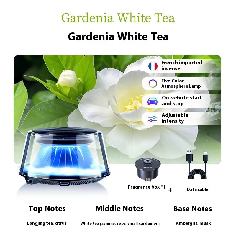 Умный аромадиффузор для авто с облачным туманом