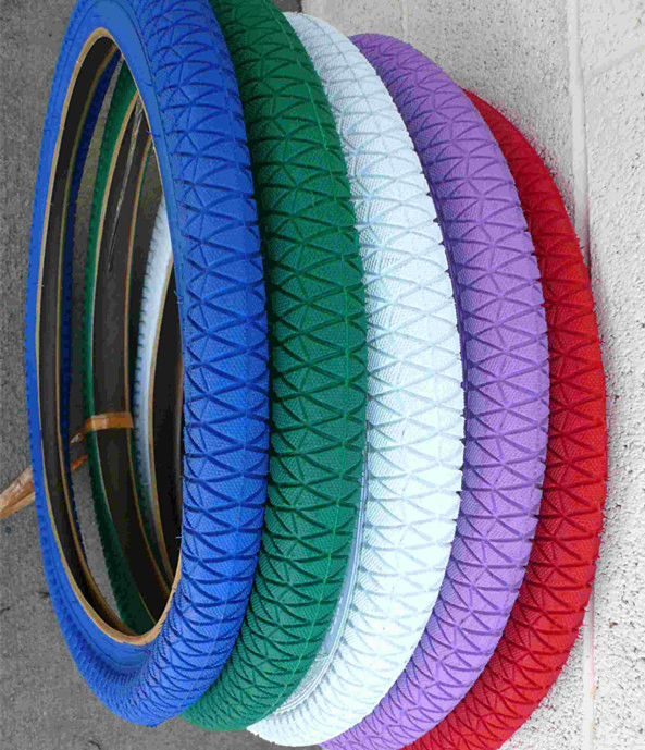 Велосипедная покрышка с белой полосой 20-26 дюймов