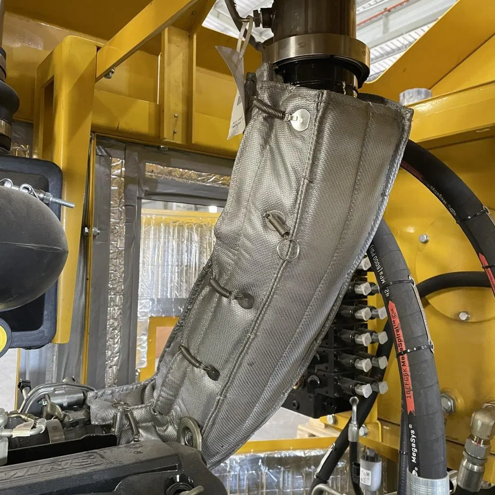 Exhaust Muffler Manifold Jacket Thermal Shield Header Heat Blanket