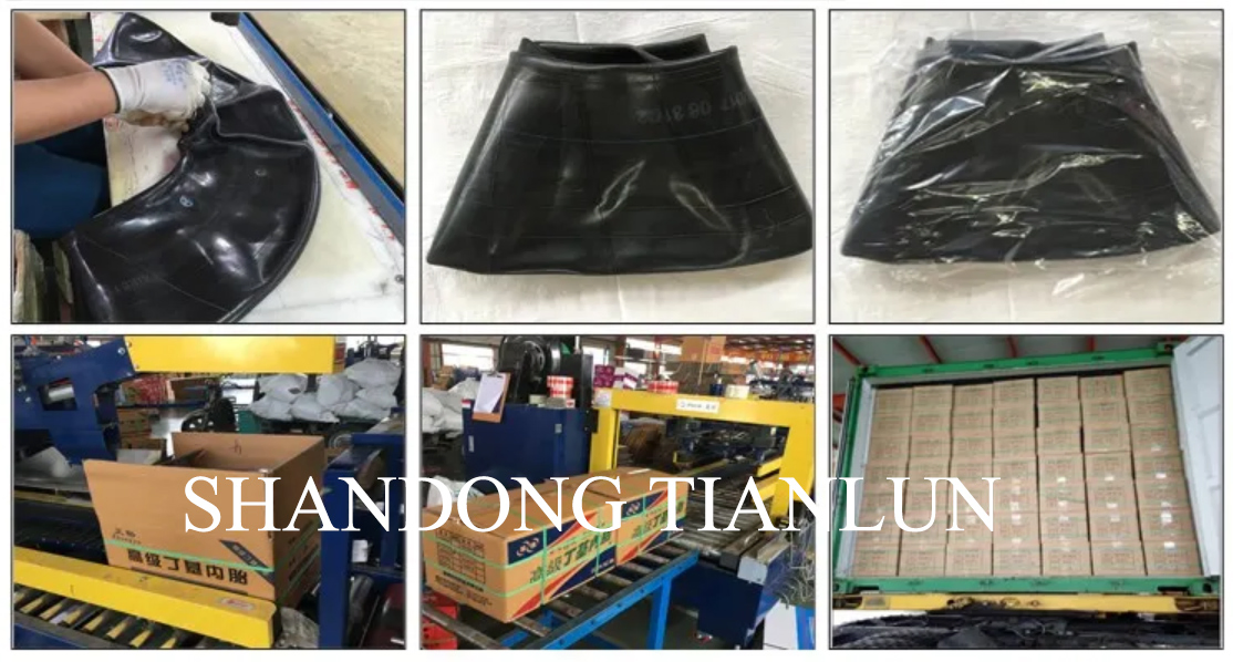 New OEM 8.5MPa OTR Truck Car Motorcycle Bike Trailer Forklift Dump Turck Scraper Backhoe Desert Sand SUV Pneumatic Grader Butyl Natural Inner Tubes 12.00-20