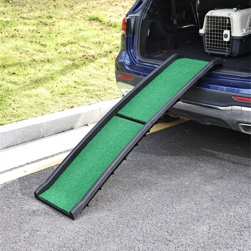 High Quality Shock-Absorbing Reinforced Plastic Dog Ramp Pet Ladder for Arthritic Pets