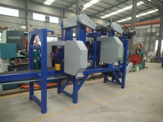 Automatic Horizontal 5-Head Resaw Multi-Blade Portable Band Sawmill Wood Cutting Machine