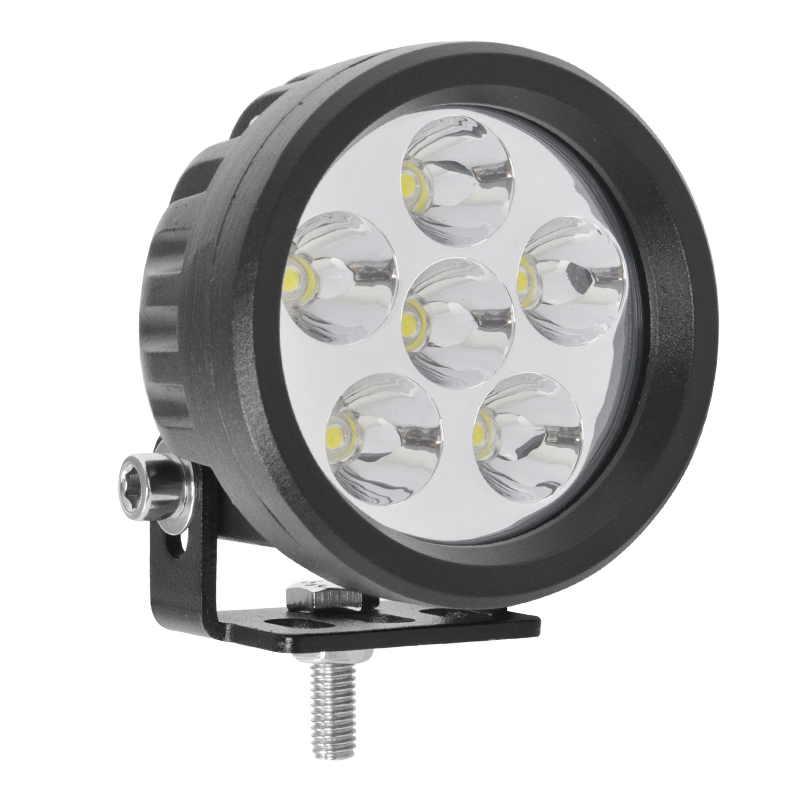 Круглый светодиодный фонарь 18W для авто, 12-24В