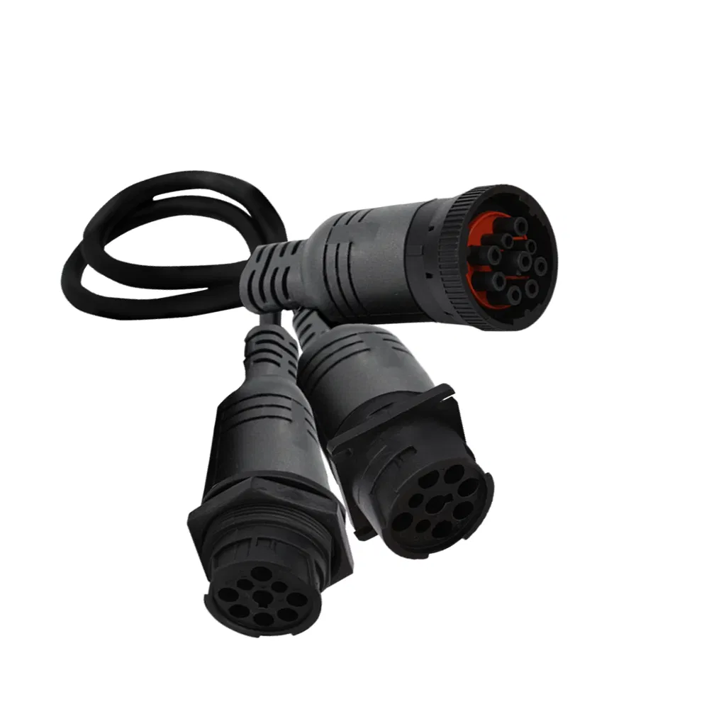 Разветвитель J1939 9-pin на 2 розетки Type 1