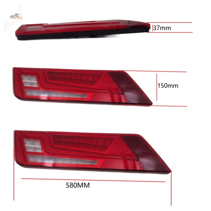 Задний светильник в бразильском стиле без основы