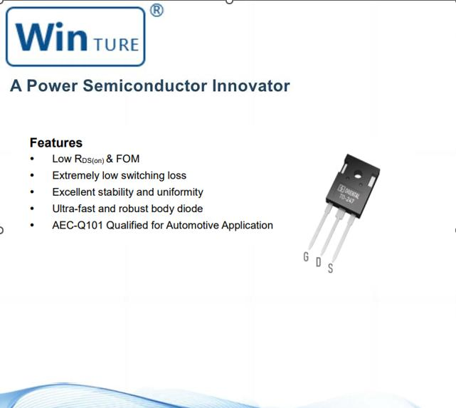Boost Pfc Telecom Power Osg65r099hszaf To247 Vds 650V RDS99mΩ Fast Recovery Diode High Voltage Mosfet