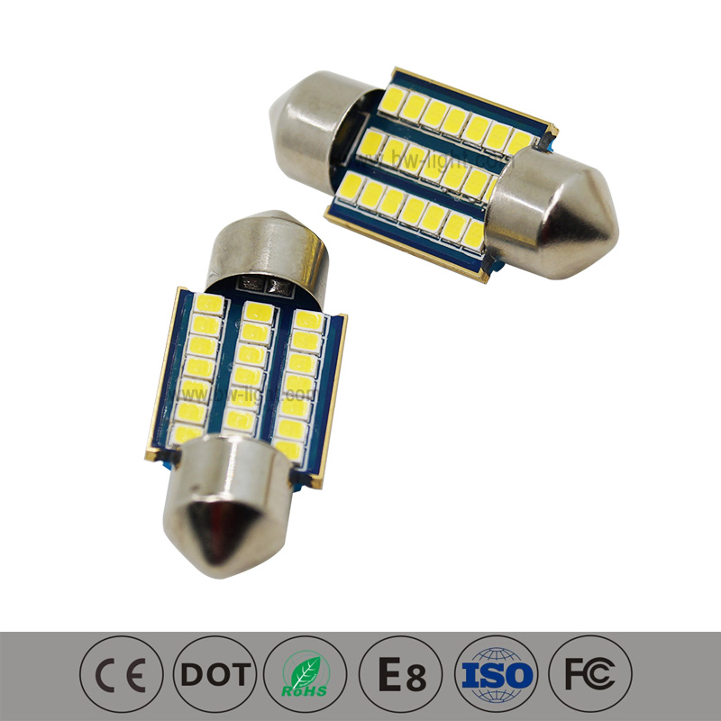 Светодиодная лампа для номерного знака 31mm Festoon (S85-31-021W2016PA)