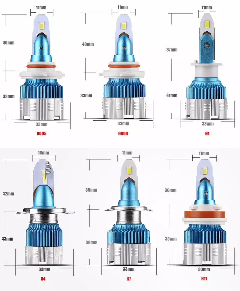 OEM Auto Lighting System Mini Size 36W 48W Mi2 LED H11 H7 H4 Headlight