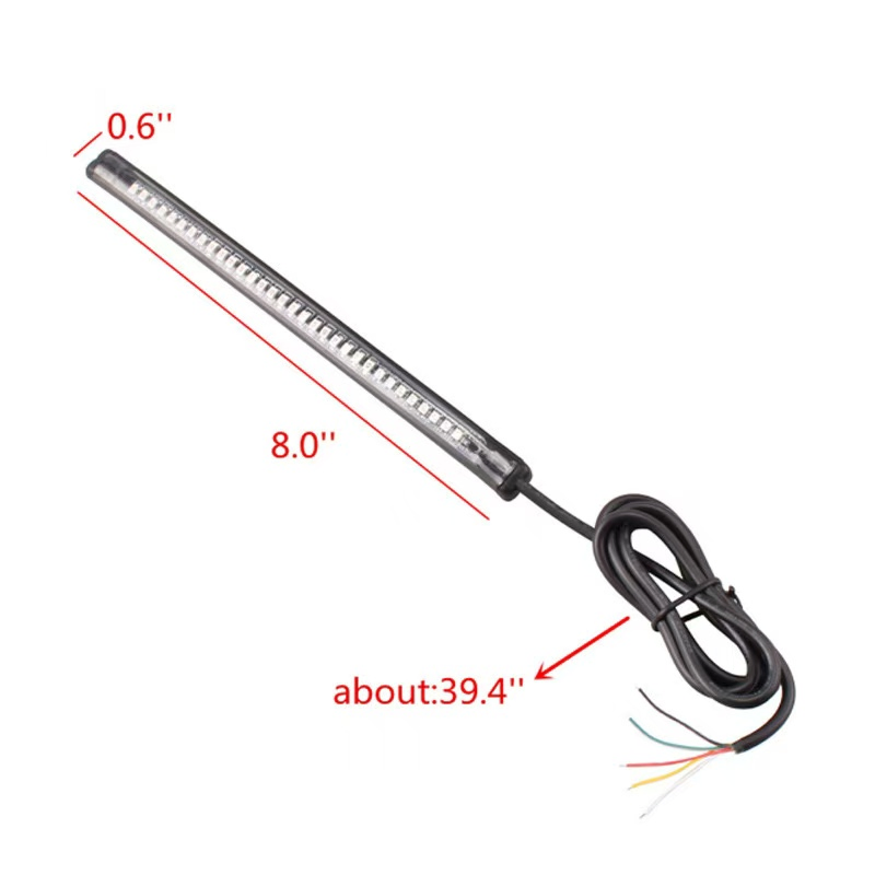 Универсальная светодиодная лента стоп-сигнала для мотоцикла