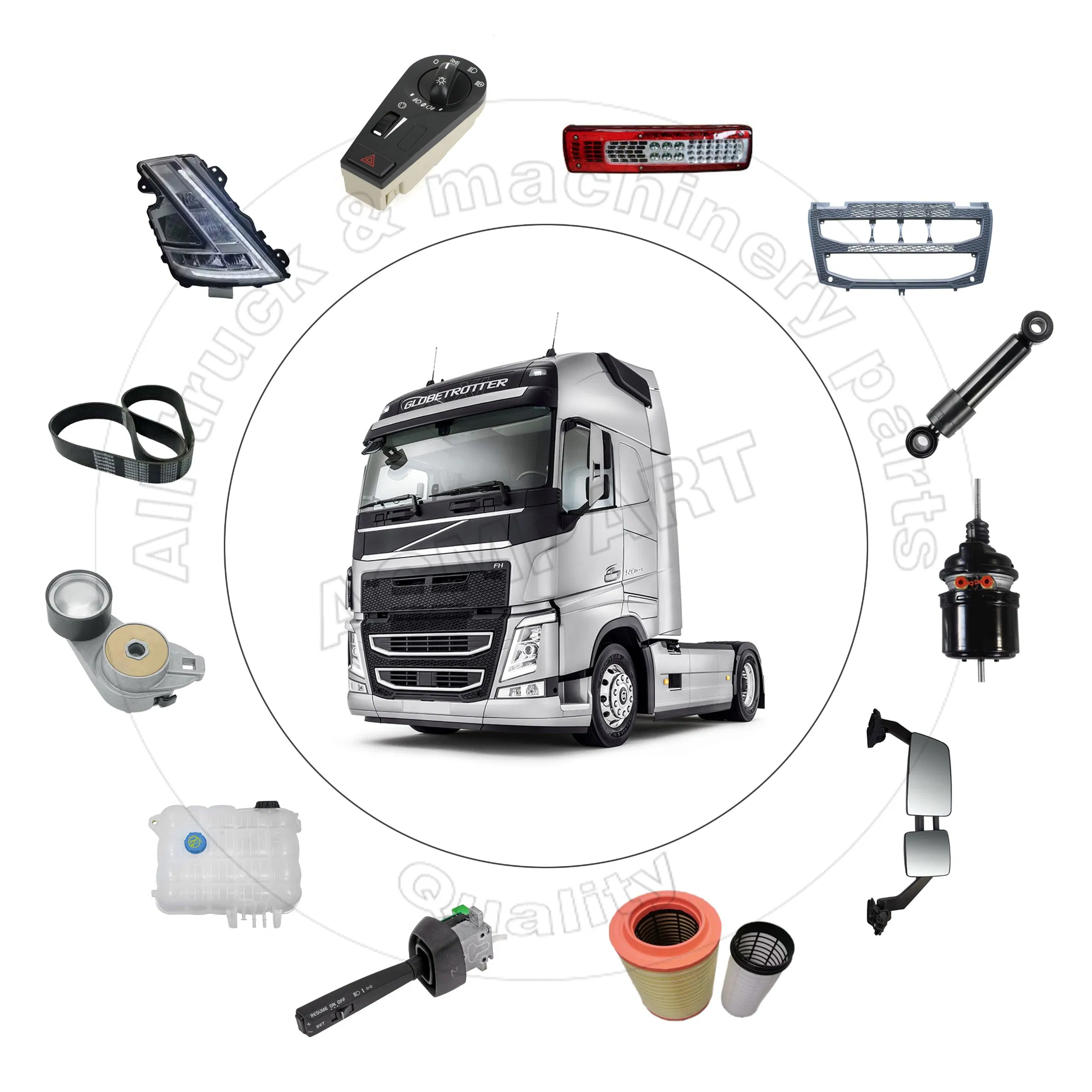 for Vol-Vo Fh Series European Truck Auto Body Spare Parts Rearview Mirror 21765523 82943958