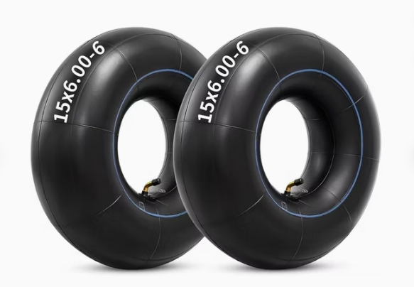 Inner Tube for Lawn Mower, Snow Blower, Riding Mower, ATV, Golf Kart, 15X6.00-6 600-6 6.00-6 Heavy Duty Inner Tube with Tr-13 Valve