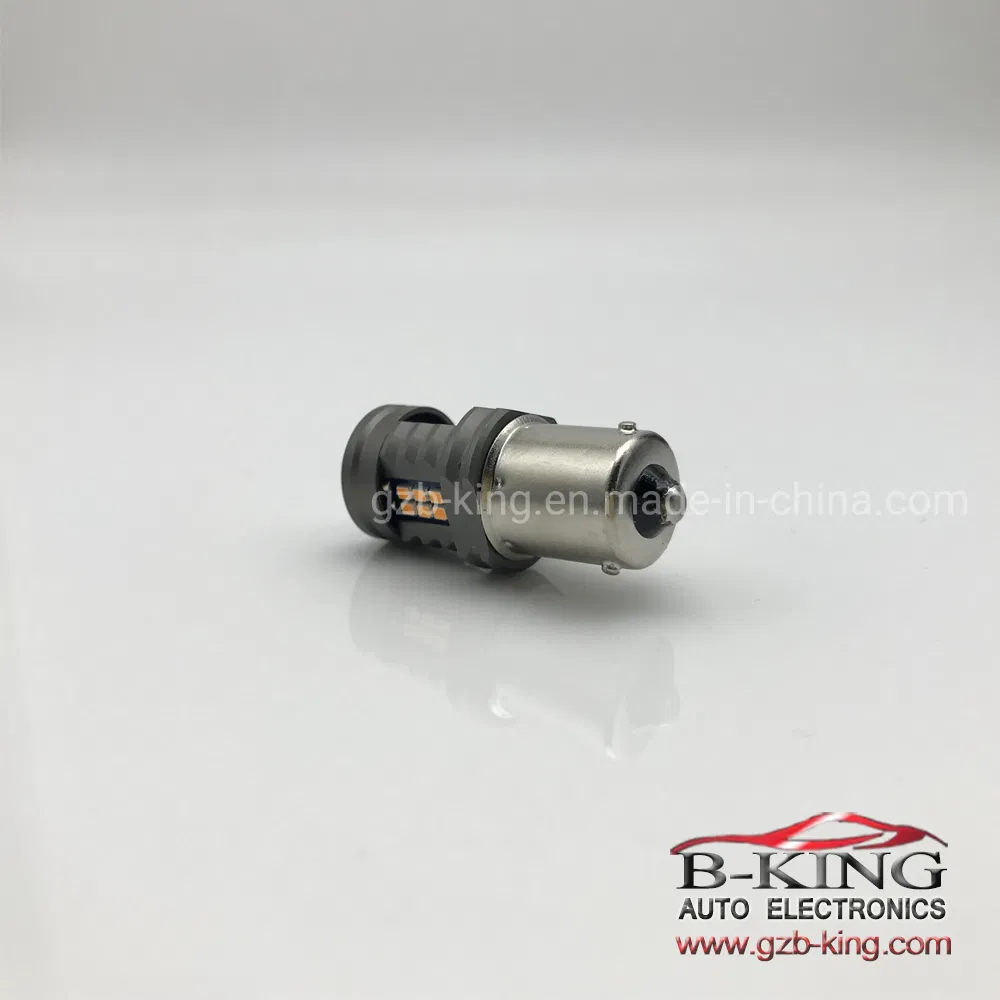 Светодиодная лампа указателя поворота BAU15S PY21W янтарная