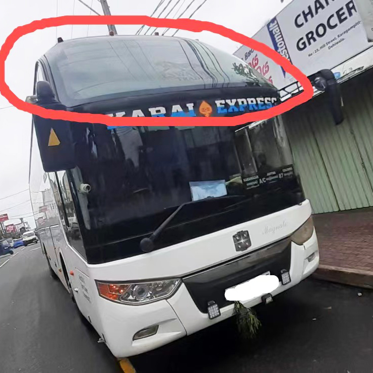 Zhongtong 6123 Bus Front Windshield and Rear Windscreen Side Windows Glass Wholesal Price