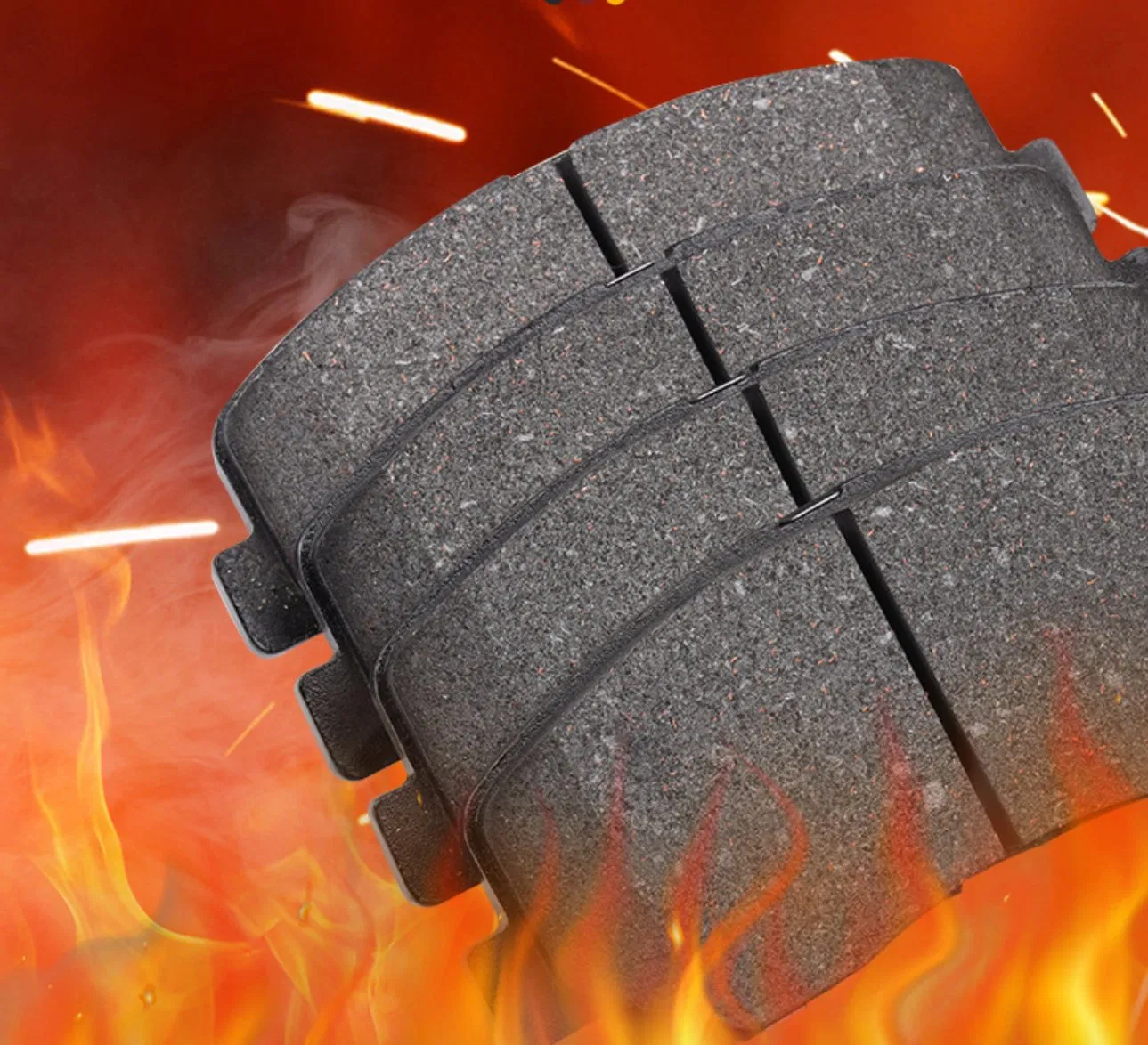 Тормозные колодки автомобильные полуметаллические керамические